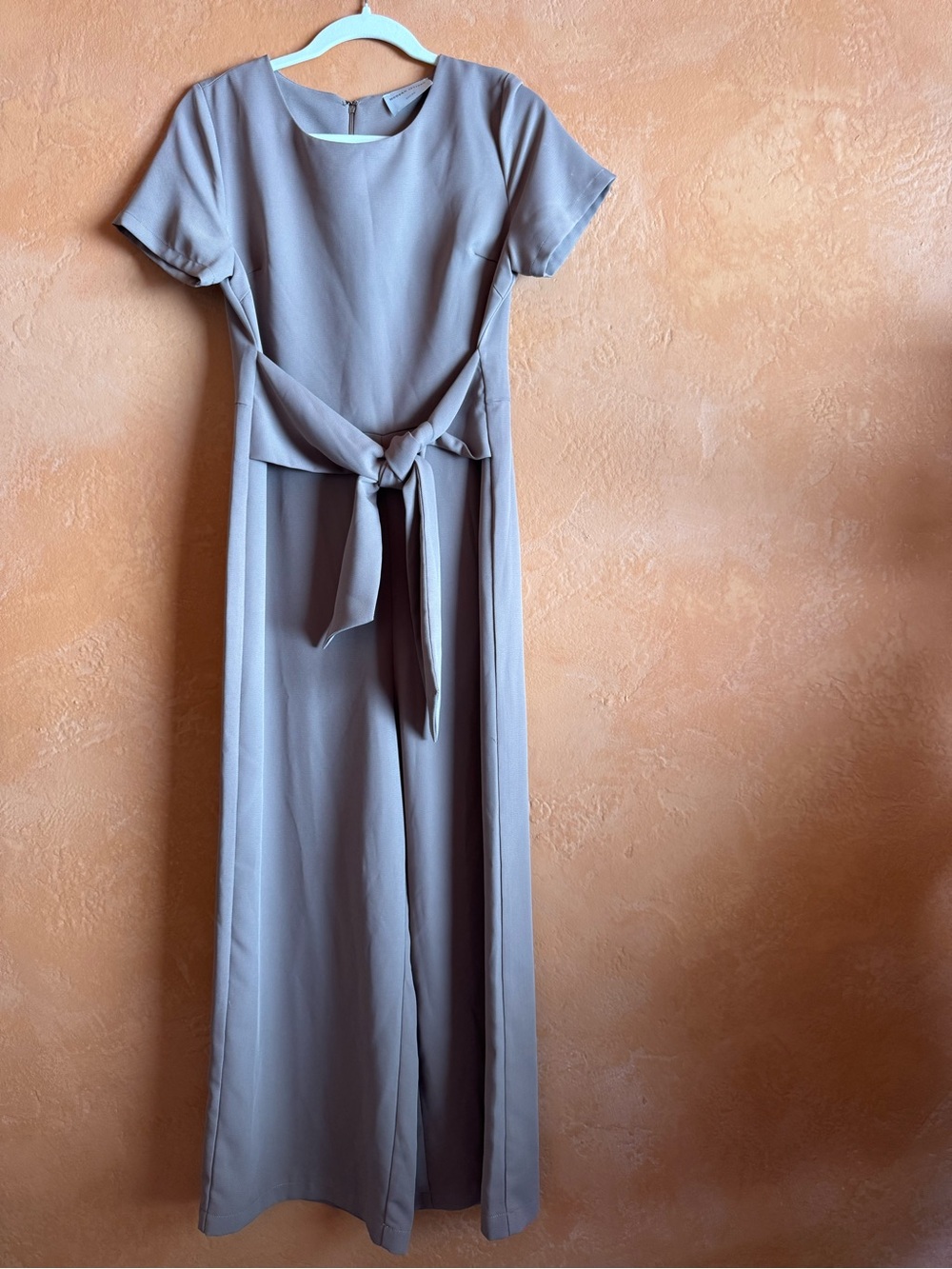 Modern Citizen Tie Waist Wide Leg Jumpsuit Medium